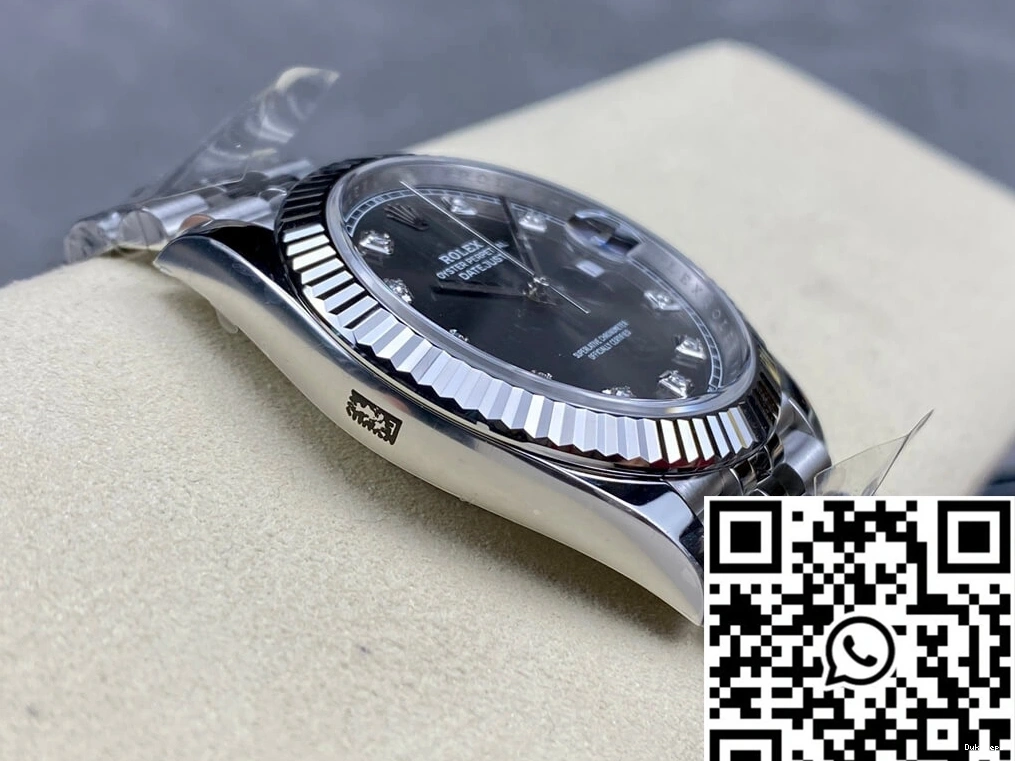 Dial Clean Rolex Diamond Datejust Factory Gray M126334-0006 0118